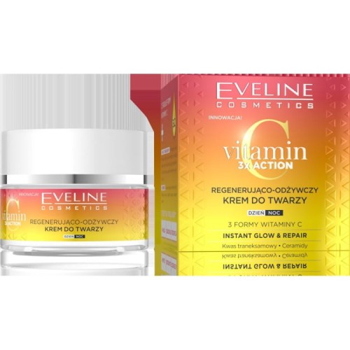 EVELINE Vitamin C 3x Action Regenerująco-odżywczy krem do twarzy 50 ml