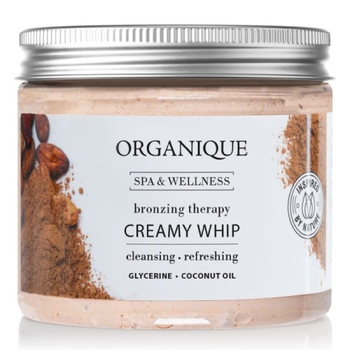 ORGANIQUE Bronzing Therapy Pianka do mycia ciała o zapachu czekolady 200 ml