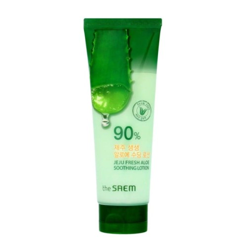 THE SAEM Jeju Fresh Aloe 90% Kojący lotion do ciała 250 ml