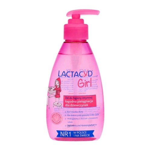 LACTACYD Girl Żel do higieny intymnej dla dziewczynek 200 ml