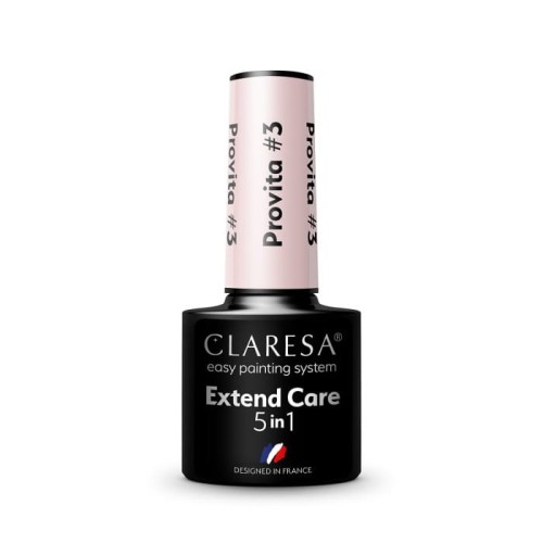 CLARESA Baza pod lakier hybrydowy Extend Care 5in1 Provita - 3  5g