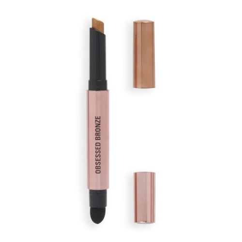 REVOLUTION Lustre Wand Eyeshadow Stick Cień do powiek w sztyfcie Obsessed Bronz