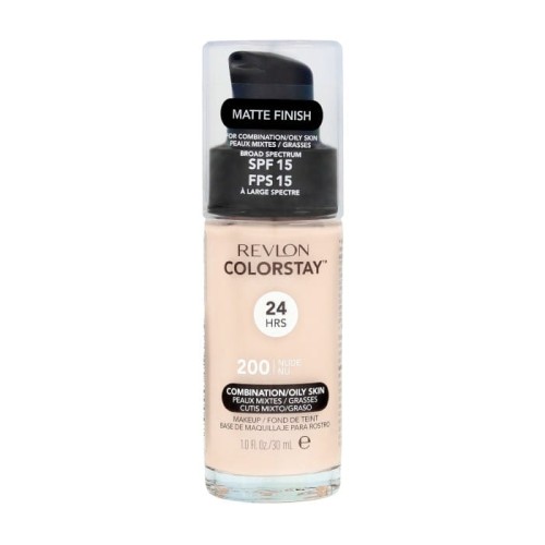Revlon Colorstay 24H Longwear Podkład kryjąco-matujący nr 200 Nude - cera mieszana i tłusta 30ml