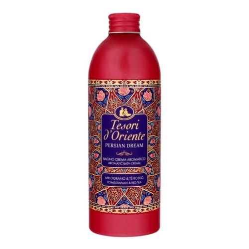 TESORI D`ORIENTE Kremowy Płyn do kąpieli Persian Dream - Pomegranate &amp; Red Tea 500ml