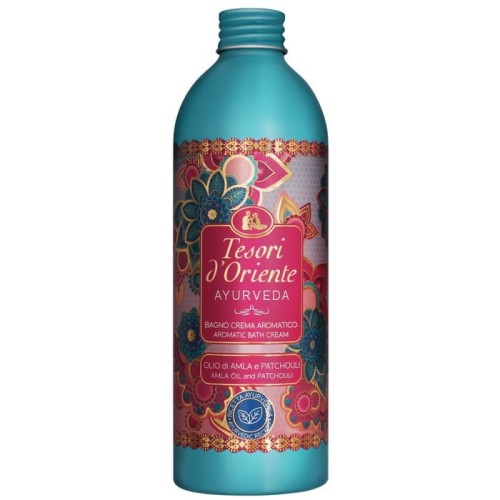 TESORI D`ORIENTE Kremowy Płyn do kąpieli Ayurveda - Amla &amp; Patchouli 500ml