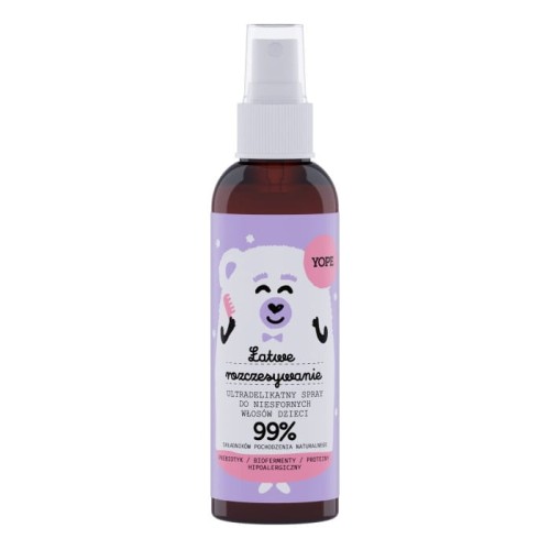 YOPE Kids Ultradelikatny Spray do niesfornych włosów dzieci - Łatwe Rozczesywanie 150ml