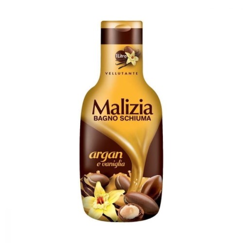 MALIZIA Płyn do kąpieli Argan &amp; Wanilia 1000 ml