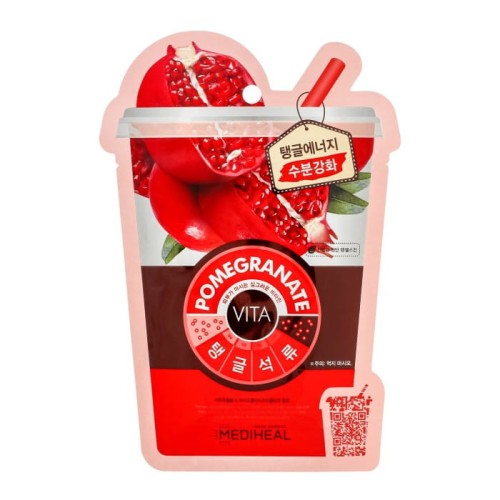 MEDIHEAL Vita Maska nawilżająca w płachcie Pomegranate 20 ml