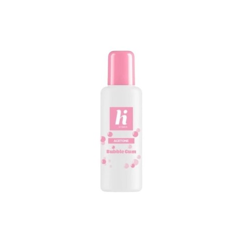 HI HYBRID Aceton do usuwania lakieru hybrydowego Bubble Gum 125 ml