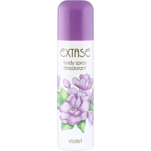 EXTASE Dezodorant body spray VIOLET 150 ml