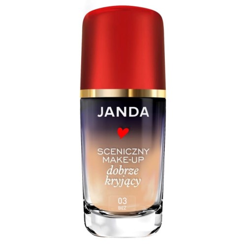 JANDA Make-Up Sceniczny dobrze kryjący nr 03 beż  30ml
