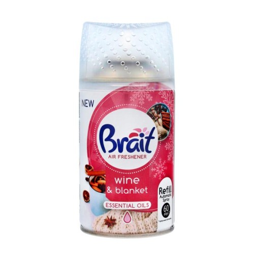 Brait Air Freshener Odświeżacz automatyczny - zapas Wine &amp; Blanket  250ml