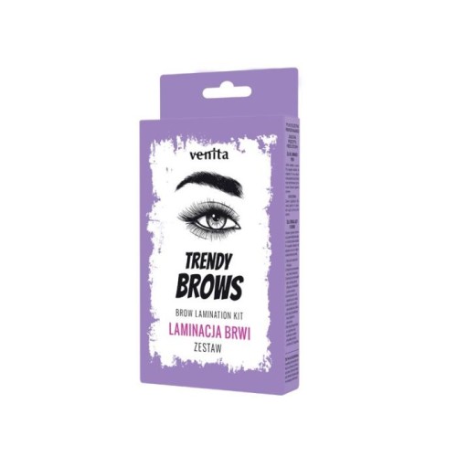 VENITA Trendy Brows Zestaw do laminacji brwi 1op.
