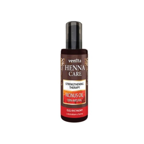 VENITA Henna Care Olej rycynowy 100% z ekstraktem z henny 50 ml