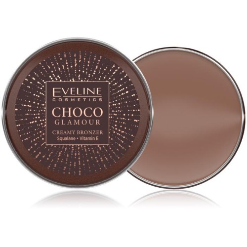 EVELINE Choco Glamour Bronzer do twarzy w kremie nr 02