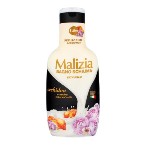 MALIZIA Płyn do kąpieli Amber &amp; Orchid 1000 ml