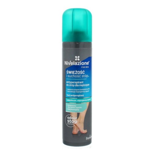 NIVELAZIONE For Men Antyperspirant do stóp dla mężczyzn Świeżość i suchość 180 ml