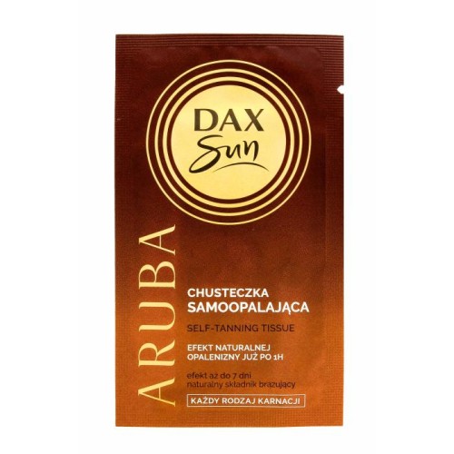 DAX SUN Chusteczka samoopalająca do twarzy i ciała Aruba