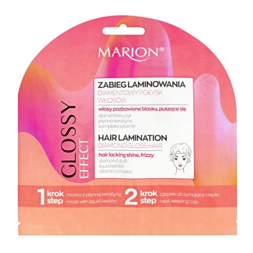 MARION Final Control Zabieg laminowania- diamentowy połysk włosów 20 ml