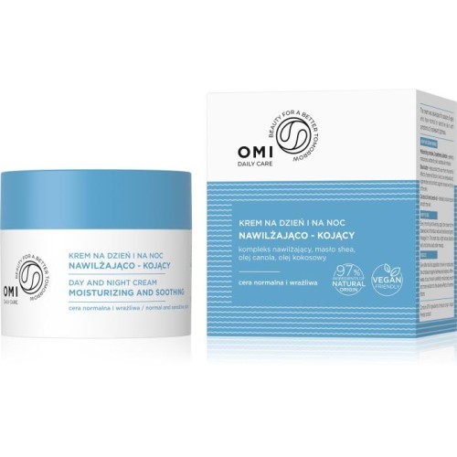 OMI Daily Care Krem nawilżająco-kojący na dzień i na noc - cera normalna i wrażliwa 50ml
