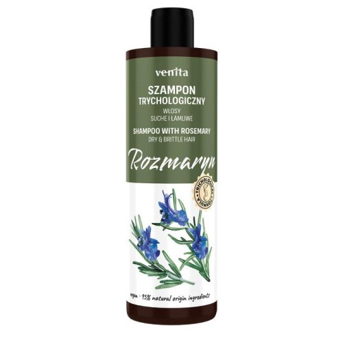 VENITA Trichological Formula Szampon trychologiczny Rozmaryn - do włosów suchych i łamliwych 300ml