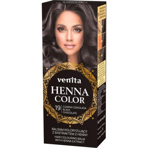 VENITA HENNA COLOR BALSAM NR 19 CZARNA CZEKOLAD