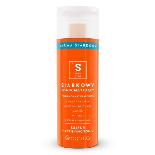 BARWA Siarkowa Tonik matujący 200 ml
