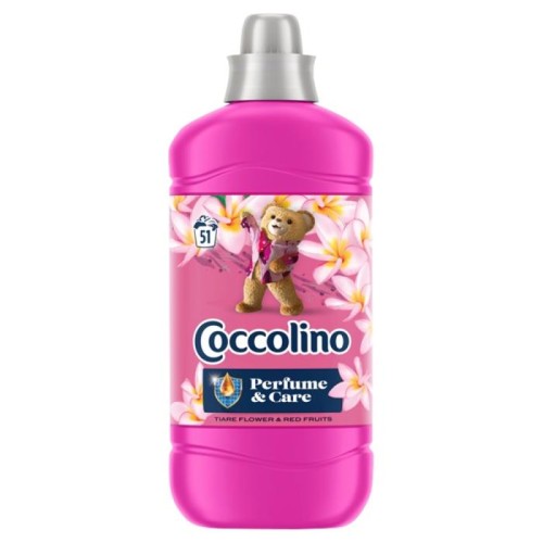COCCOLINO Perfume &amp; Care Płyn do płukania tkanin Tiare Flower &amp; Redfruits (51 prań) 1275 ml