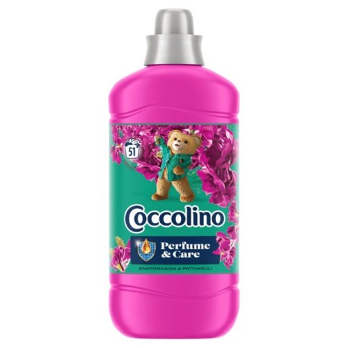COCCOLINO Perfume &amp; Care Płyn do płukania tkanin Snapdragon &amp; Patchouli (51 prań) 1275 ml