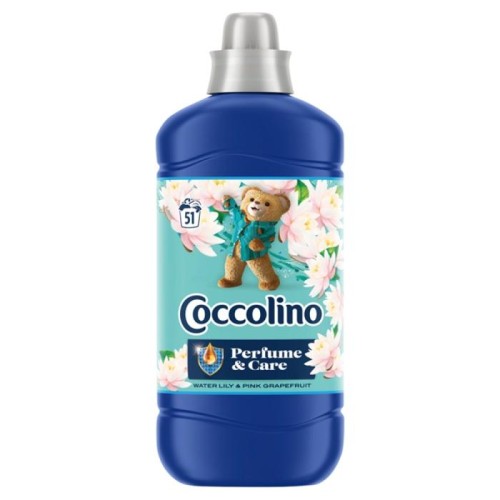 COCCOLINO Perfume &amp; Care Płyn do płukania tkanin Water Lily &amp; Pink Grapefruit (51 prań) 1275 ml