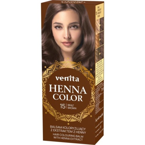 VENITA HENNA COLOR BALSAM NR 15 BRĄZ