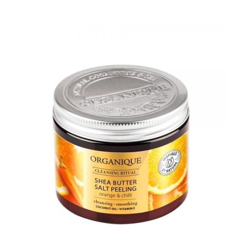 ORGANIQUE Orange &amp; Chilli Peeling solny z masłem shea 200g