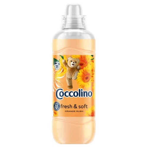 COCCOLINO Fresh &amp; Soft Płyn do płukania tkanin Orange Rush (39 prań) 975 ml