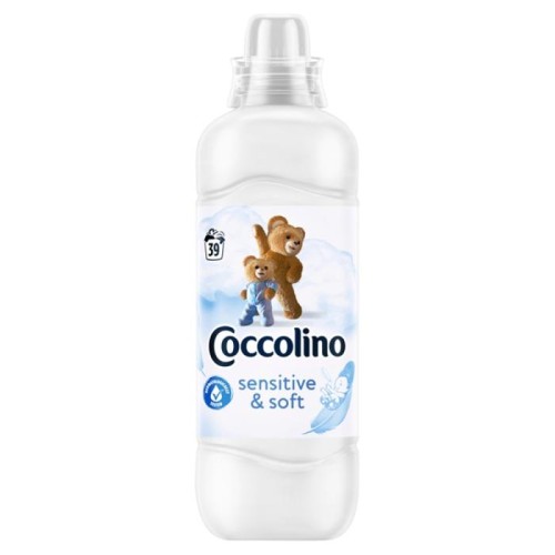 COCCOLINO Sensitive &amp; Soft Płyn do płukania tkanin (39 prań) 975 ml