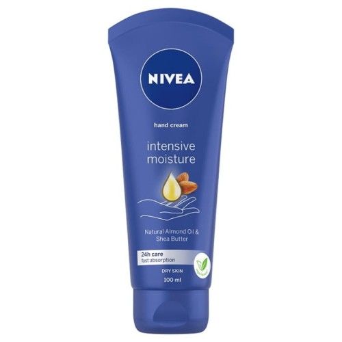 NIVEA Hand Cream Krem do rąk intensywnie nawilżający Intensive Moisture 100 ml
