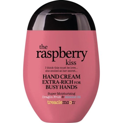 TREACLEMOON The Raspberry Kiss Bogaty Super Nawilżający Krem do rąk Dragon Fruit&amp;Almond Oil 75ml