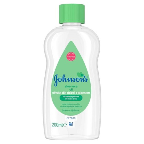 JOHNSON`S Aloe Vera Oil Oliwka dla dzieci z aloesem 200ml