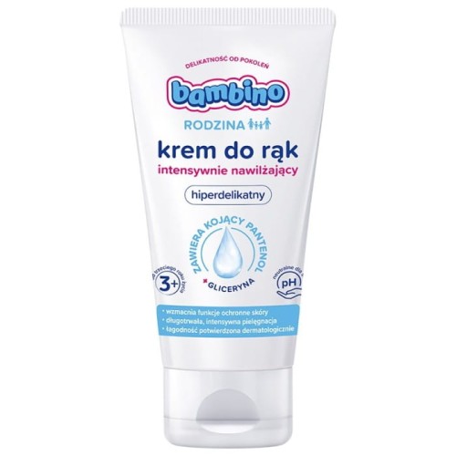 BAMBINO Rodzina Krem do rąk intensywnie nawilżający 75 ml