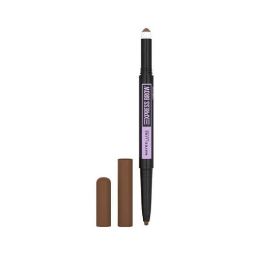 MAYBELLINE Express Brow Satin Duo Dwustronna Kredka do brwi nr 02 Medium Brown 1szt