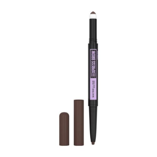 MAYBELLINE Express Brow Satin Duo Dwustronna Kredka do brwi nr 04 Dark Brown 1szt