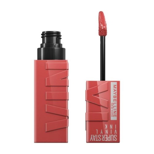 MAYBELLINE Super Stay Vinyl Ink Winylowa Pomadka w płynie nr 15 Peachy 4.2ml