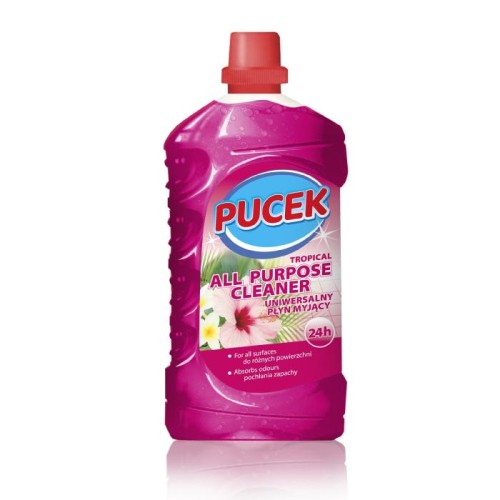 PUCEK Uniwersalny Płyn myjący - Tropical 1000ml