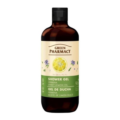 GREEN PHARMACY Multi Żel pod prysznic Werbena i Olejek ze słodkiej cytryny 500 ml