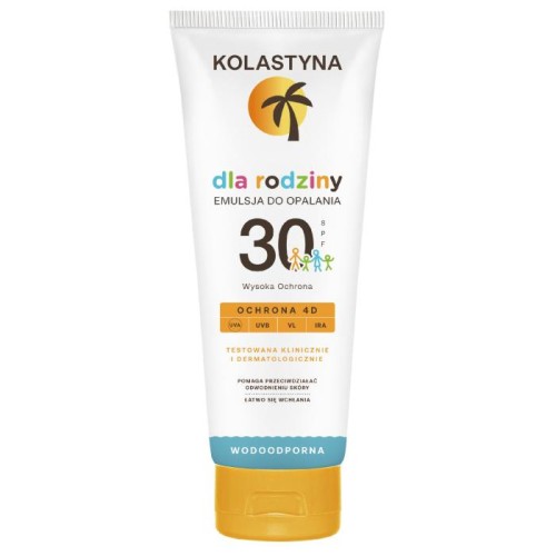 KOLASTYNA Emulsja do opalania Dla Rodziny - SPF30  250ml