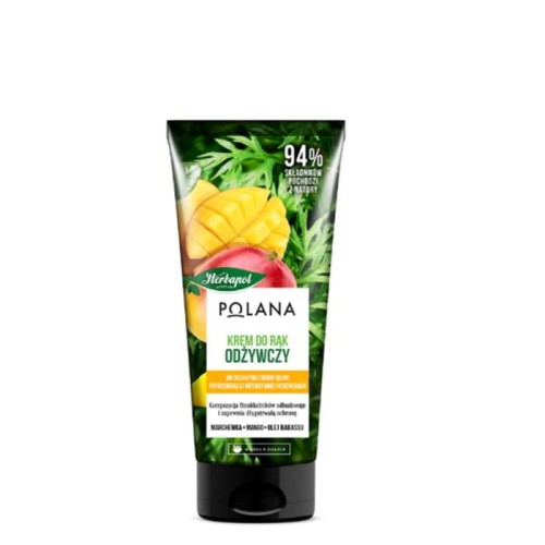 HERBAPOL Polana Odżywczy Krem do rąk - Marchewka &amp; Mango &amp; Olej Babassu 50ml