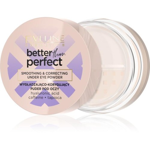 EVELINE Better Than Perfect Wygładzająco - Korygujący Puder pod oczy 4 g