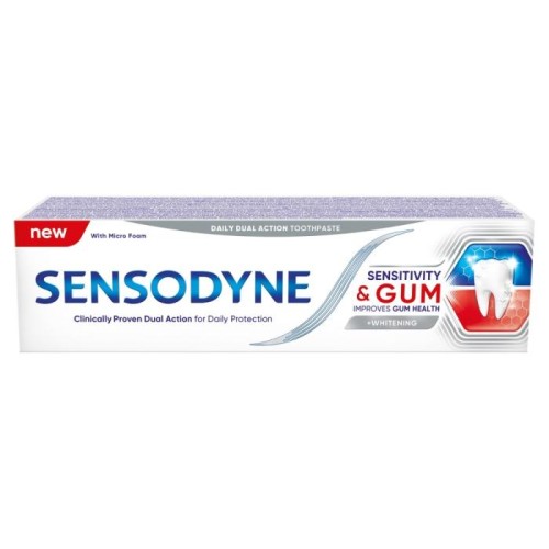 GSK SENSODYNE Pasta SENS&amp;GUM WHITE