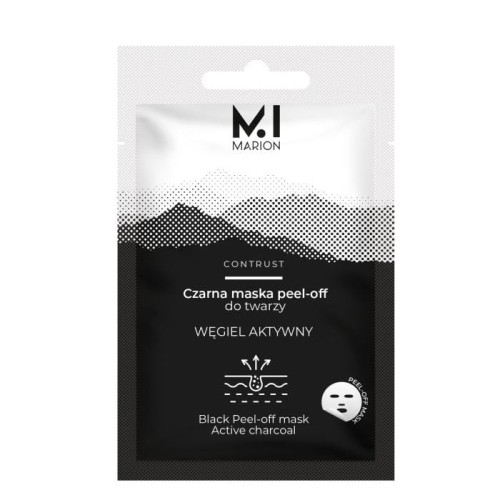 MARION AKTYWNY WIĘGIEL Maska peel-off d/twarzy 6g