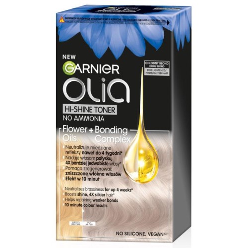 GARNIER Olia Hi-Shine Toner do włosów blond  - Chłodny Blond 1op.