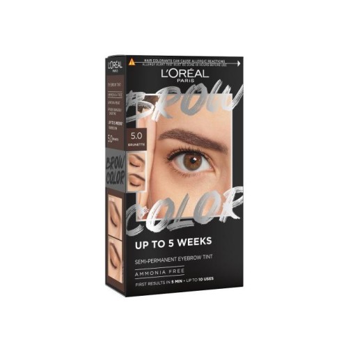 LOREAL Brow Color Zestaw do koloryzacji brwi 5.0 Brunette